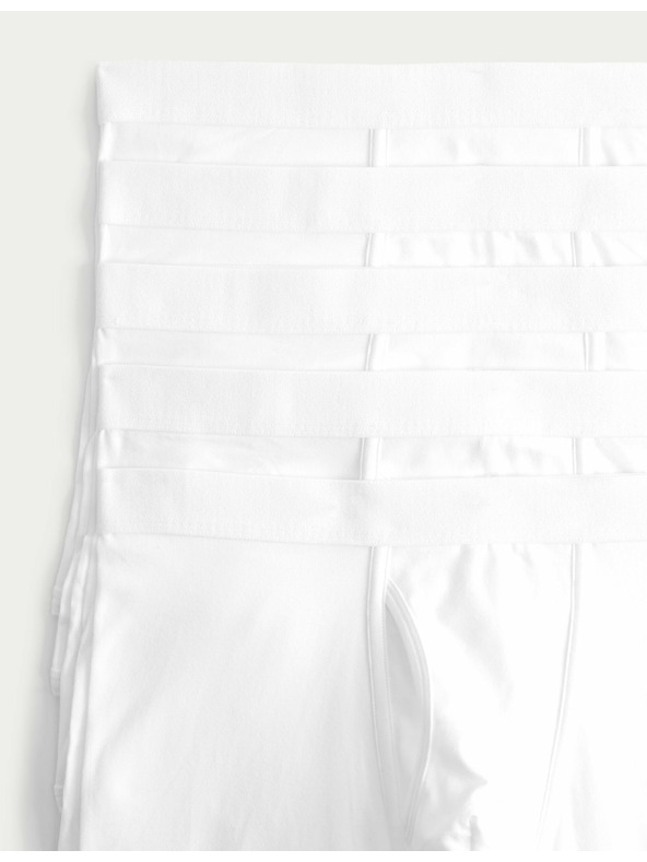 Marks & Spencer Raztegljive bombažne kratke hlače s tehnologijo Cool & Fresh™, 5 kosov Marks & Spencer bela