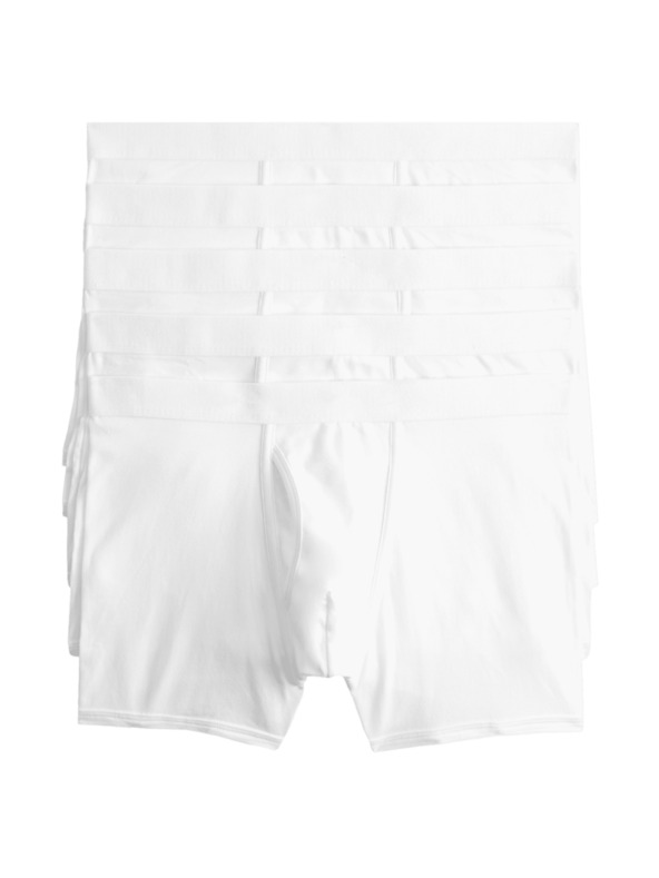 Marks & Spencer Raztegljive bombažne kratke hlače s tehnologijo Cool & Fresh™, 5 kosov Marks & Spencer bela