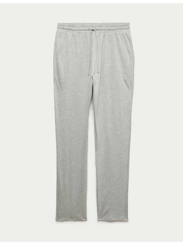 Marks & Spencer Pižamske hlače iz bombaža in modala Supima® Marks & Spencer sive barve