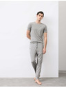 Marks & Spencer Pižamske hlače iz bombaža in modala Supima® Marks & Spencer sive barve