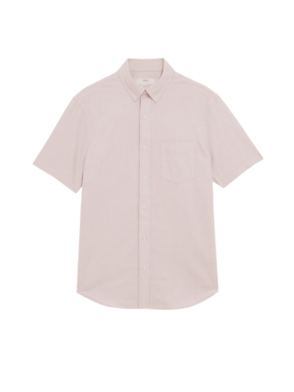 Marks & Spencer Srajca iz čistega bombaža The Ultimate Marks & Spencer oranžna