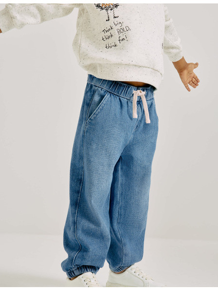 Marks & Spencer Tovorne kavbojke ohlapnega kroja (2–8 let) Marks & Spencer mornarsko modra