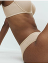 Marks & Spencer Brazilske hlačke iz modala, brez vidnih robov, 5 kosov v paketu Marks & Spencer bež