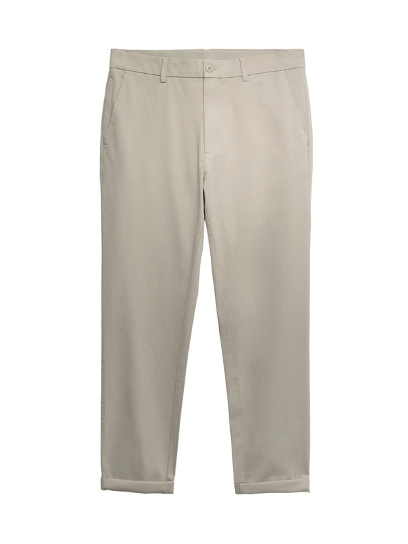 Marks & Spencer Keprske chino hlače ozkega kroja The Ultimate Marks & Spencer siva