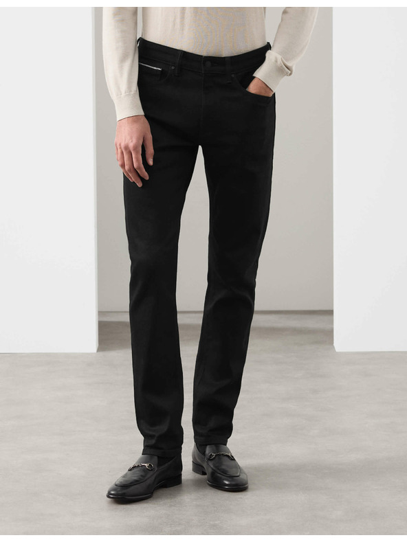 Marks & Spencer Raztegljive kavbojke v japonskem slogu, ozek rez Marks & Spencer črna