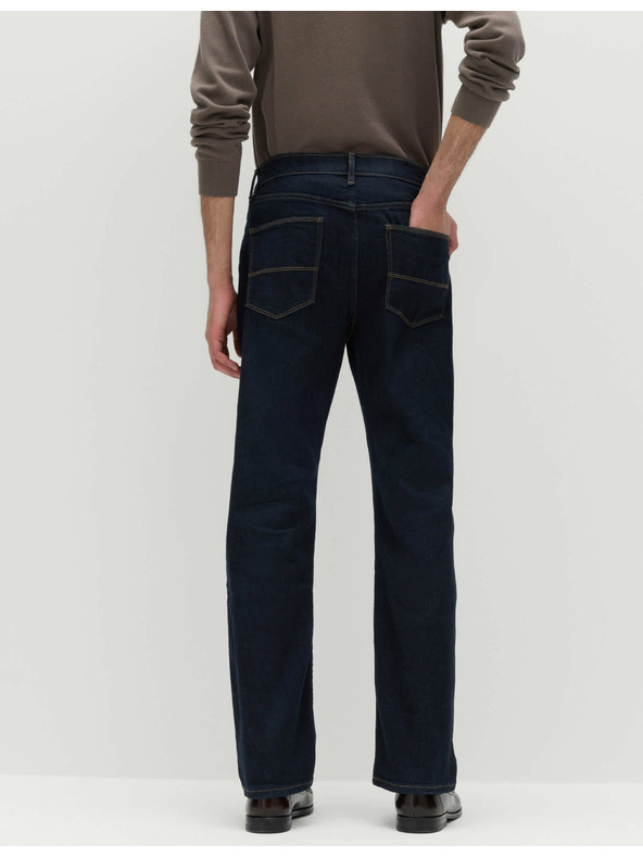 Marks & Spencer Raztegljive kavbojke ravnega kroja Marks & Spencer mornarsko modra