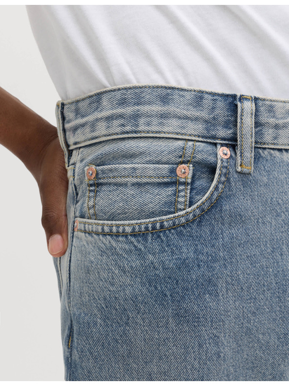 Marks & Spencer Ohlapne kavbojke ravnega kroja Authentic Marks & Spencer modra