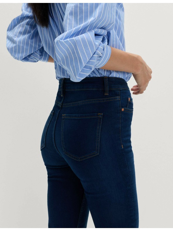 Marks & Spencer Džins Sienna z raztegljivostjo in ravnimi hlačnicami Marks & Spencer mornarsko modra