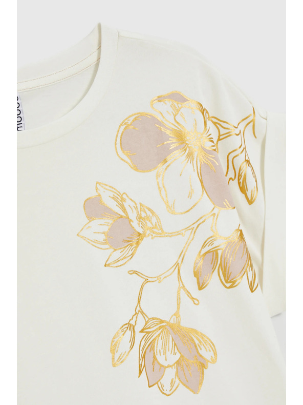 Moodo Bluza s potiskom bela Moodo