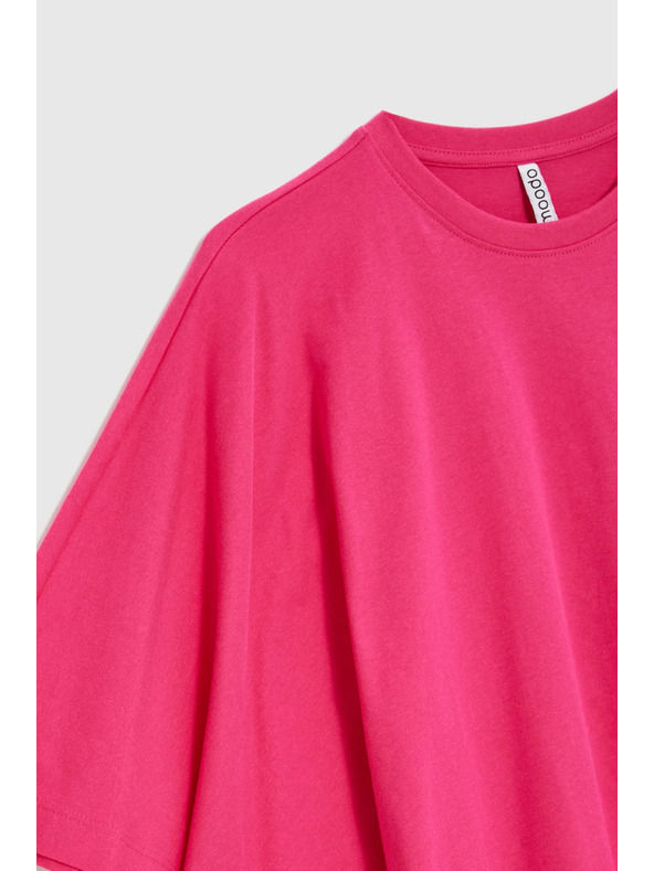 Moodo Bluza s širokimi rokavi vijoličasta Moodo