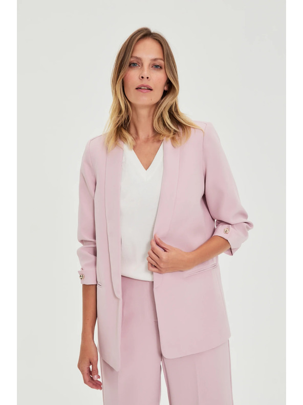 Moodo Sako s gubami na rokavih rozno Moodo