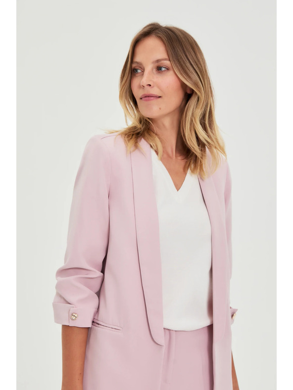 Moodo Sako s gubami na rokavih rozno Moodo