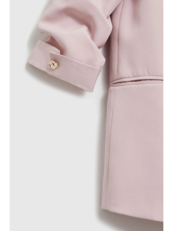 Moodo Sako s gubami na rokavih rozno Moodo