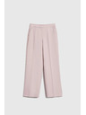 Moodo Hlače z obrobom rožnate barve Moodo