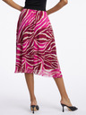 Orsay Rožnato in vinsko žensko vzorčasto midi krilo ORSAY