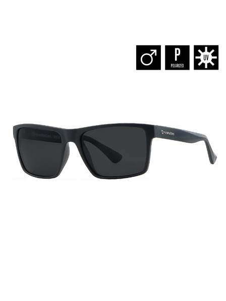 Horsefeathers Sončna očala Merlin - mat črna/siva