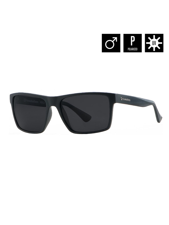 Horsefeathers Sončna očala Merlin - mat črna/siva