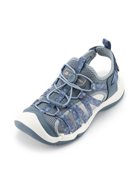 ALPINE PRO Ženske zunanje sandale ALPINE PRO KOREMA dk.metal blue