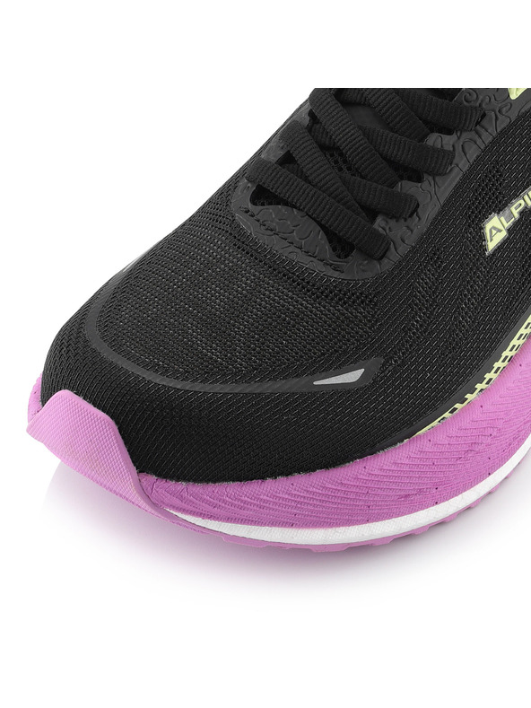 ALPINE PRO Ženska tekaška obuv s podplatom carbon plate ALPINE PRO HARRA black