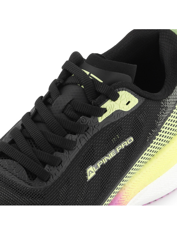 ALPINE PRO Ženska tekaška obuv s podplatom carbon plate ALPINE PRO HARRA black