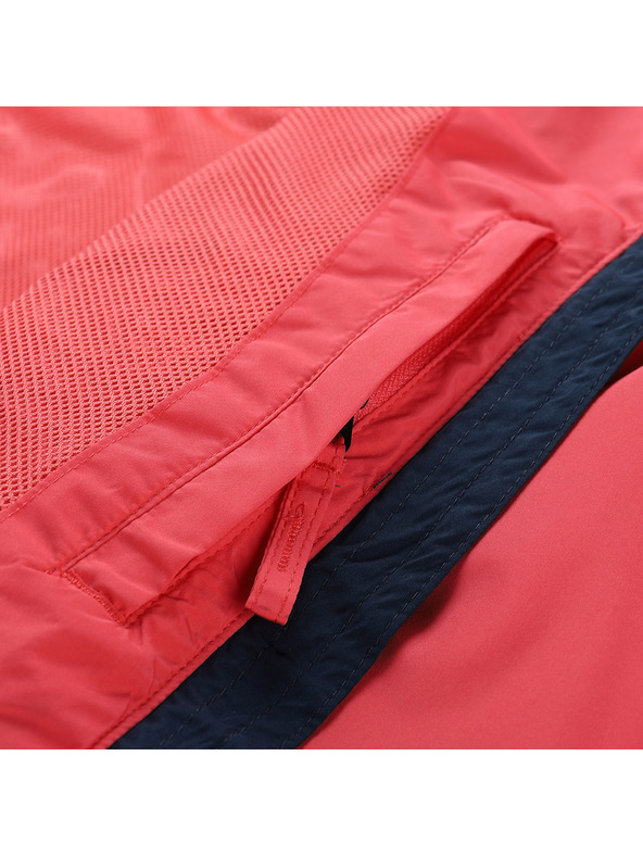 ALPINE PRO Ženska vodoodporna jakna z membrano ptx ALPINE PRO NOREMA 3 calypso coral