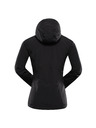 ALPINE PRO Ženska nepremočljiva jakna s ptx membrano ALPINE PRO NOREMA 2 black