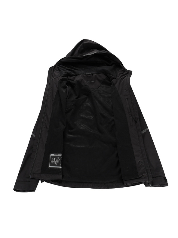 ALPINE PRO Ženska nepremočljiva jakna s ptx membrano ALPINE PRO NOREMA 2 black