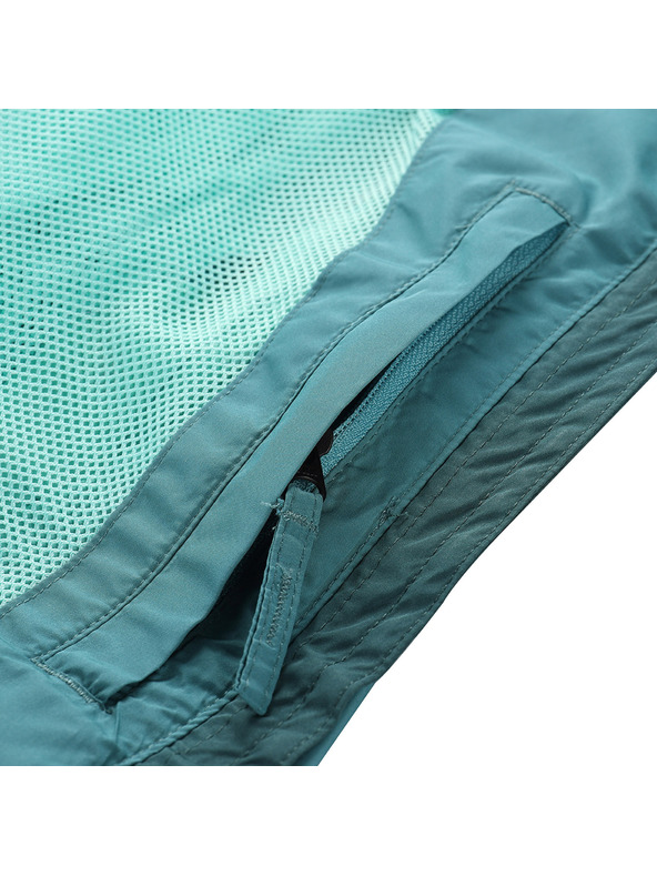 ALPINE PRO Ženska vodoodporna jakna z membrano ptx ALPINE PRO NOREMA 3 teal