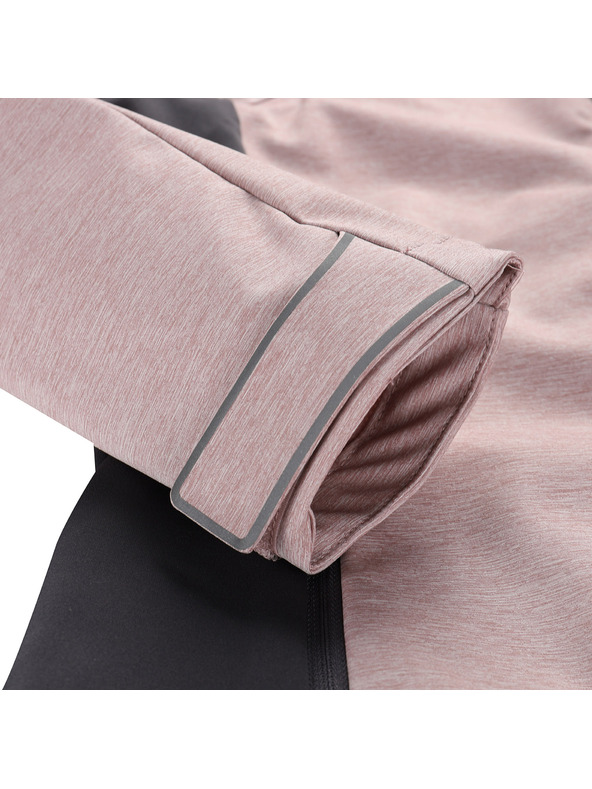 ALPINE PRO Ženska softshell bunda-telovnik z membrano 2v1 ALPINE PRO SPERTA 2 pale mauve