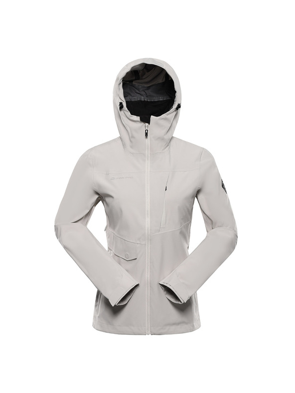 ALPINE PRO Ženska vodoodporna jakna z membrano ptx ALPINE PRO ZARRA 2 moonbeam