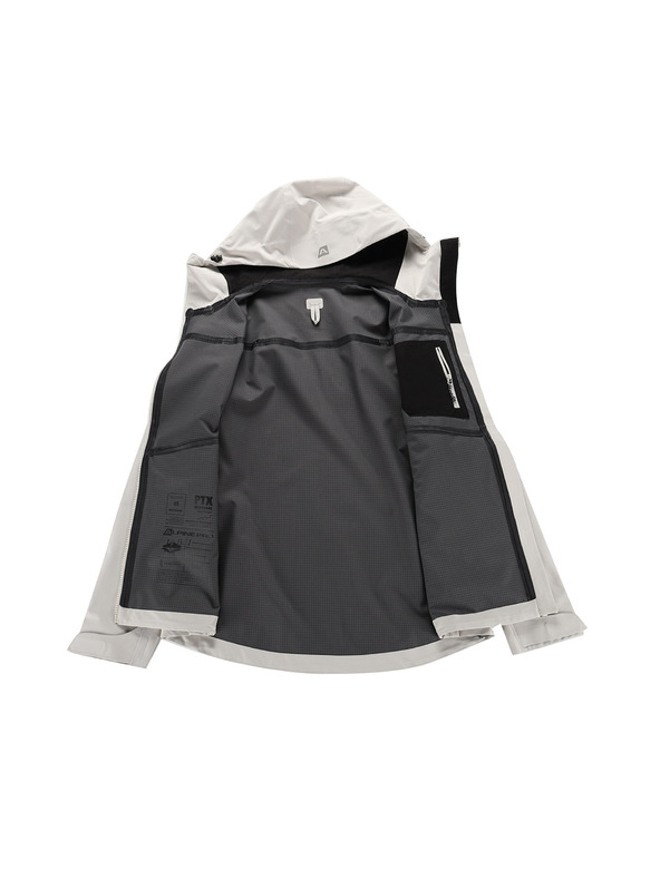 ALPINE PRO Ženska vodoodporna jakna z membrano ptx ALPINE PRO ZARRA 2 moonbeam