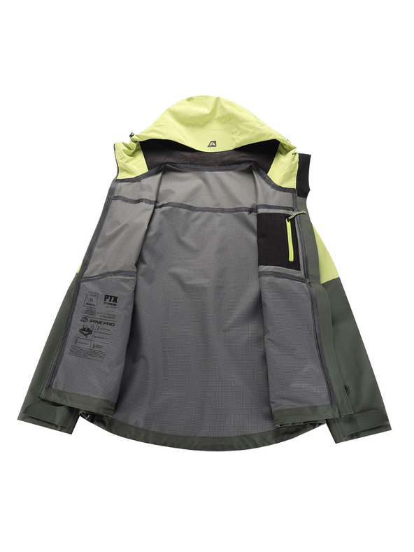 ALPINE PRO Ženska jakna z membrano ptx ALPINE PRO ZARRA 2 green oasis