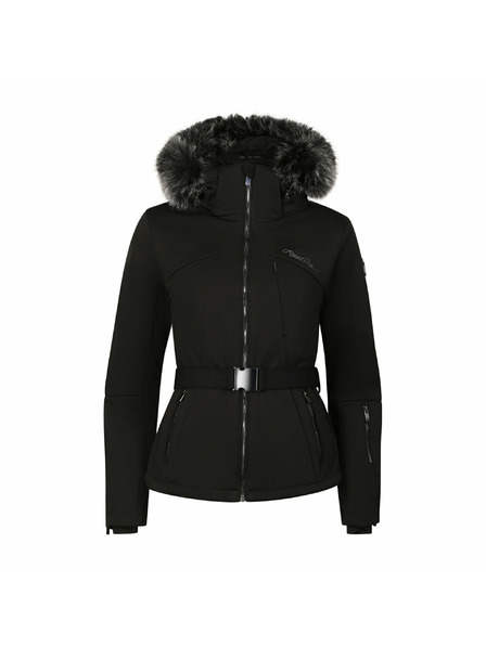 ALPINE PRO Ženska smučarska softshellova jakna z membrano ALPINE PRO DOWELA 2 black