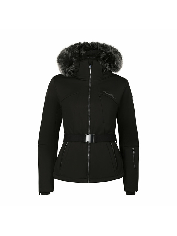 ALPINE PRO Ženska smučarska softshellova jakna z membrano ALPINE PRO DOWELA 2 black