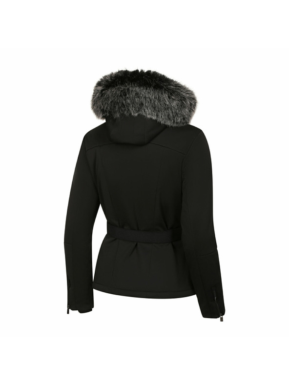 ALPINE PRO Ženska smučarska softshellova jakna z membrano ALPINE PRO DOWELA 2 black