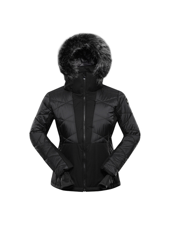ALPINE PRO Ženska smučarska jakna z membrano ptx snow ALPINE PRO NADDRA black