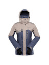 ALPINE PRO Ženska smučarska jakna z membrano ptx snow ALPINE PRO DEARA 2 simply taupe