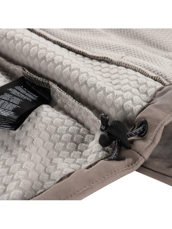 ALPINE PRO Ženska softshell jakna z membrano ALPINE PRO HOORA 2 driftwood