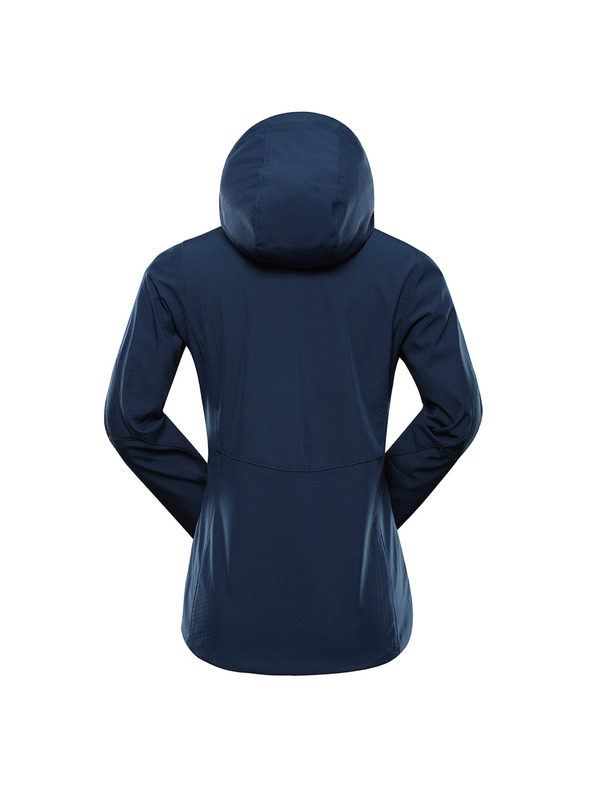ALPINE PRO Ženska softshell jakna z membrano ALPINE PRO HOORA 2 blue wing teal