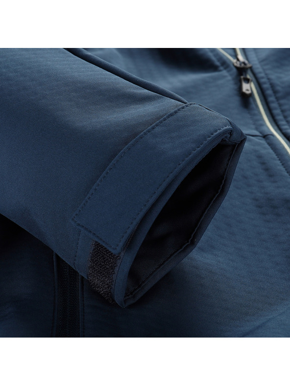 ALPINE PRO Ženska softshell jakna z membrano ALPINE PRO HOORA 2 blue wing teal