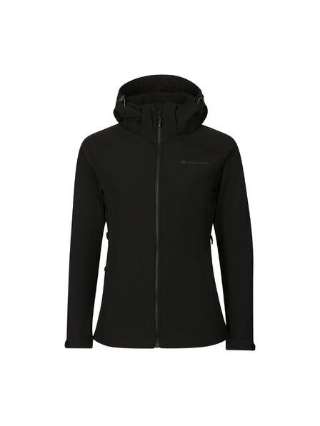 ALPINE PRO Ženska softshell jakna z membrano ALPINE PRO HOORA black
