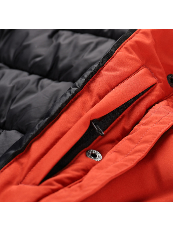 ALPINE PRO Ženska zimska jakna z membrano ptx ALPINE PRO WERDA 2 red clay