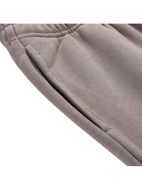 ALPINE PRO Ženske bombažne hlače ALPINE PRO DAKKA driftwood