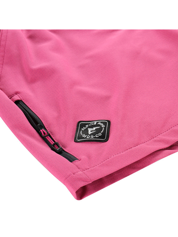 ALPINE PRO Ženske hitrosušeče kratke hlače ALPINE PRO ZAMBA 4 fuchsia red