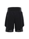 ALPINE PRO Ženske hitro sohnjajoče se kratke hlače ALPINE PRO GAJERA black