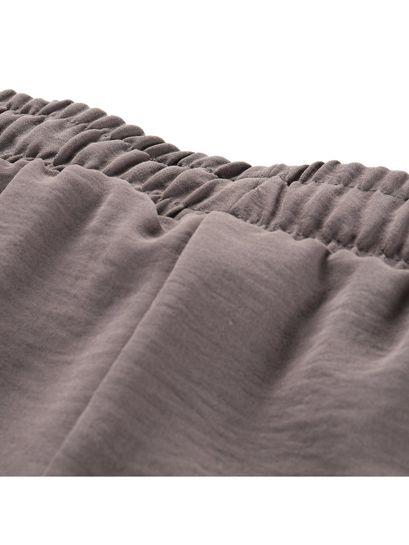 ALPINE PRO Ženske kratke hlače ALPINE PRO MORFA driftwood