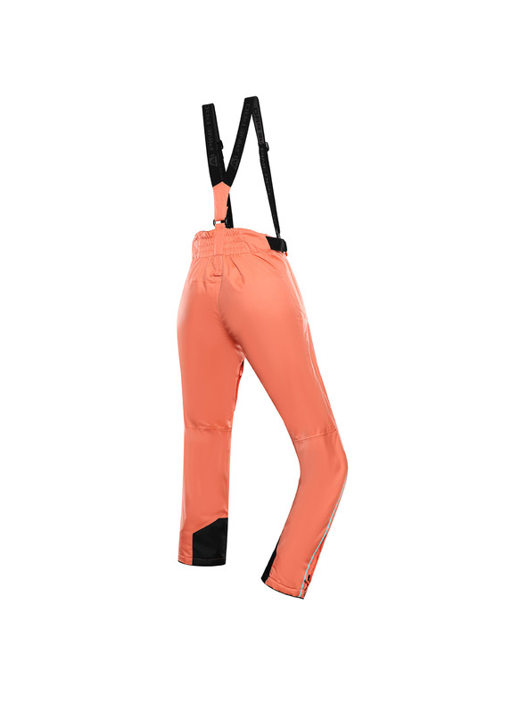 ALPINE PRO Ženske smučarske hlače z membrano ptx snow ALPINE PRO EDESA fresh salmon