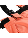 ALPINE PRO Ženske smučarske hlače z membrano ptx snow ALPINE PRO EDESA fresh salmon