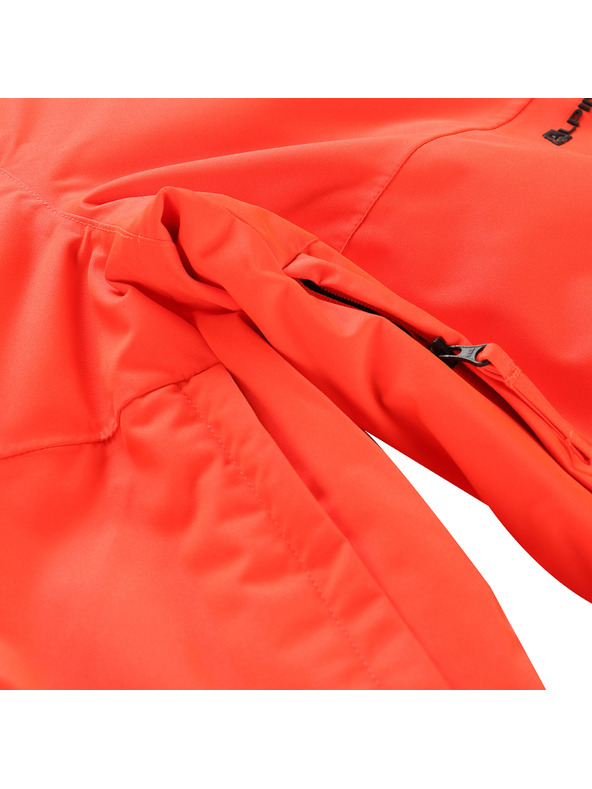 ALPINE PRO Ženske smučarske hlače z membrano ptx snow ALPINE PRO EDESA 2 neon red