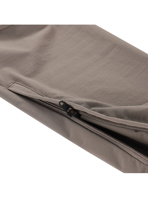 ALPINE PRO Ženske softshell hlače ALPINE PRO AKANA 3 driftwood